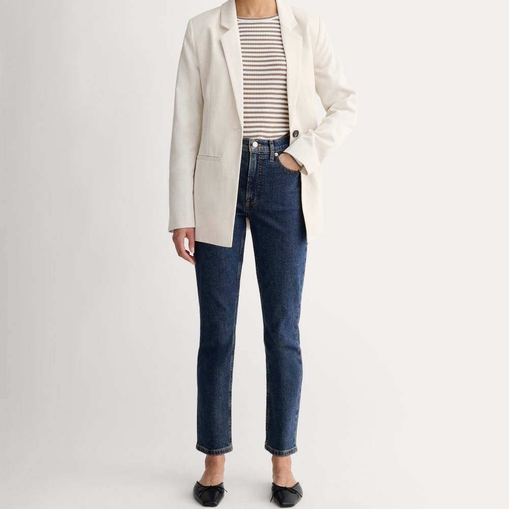 Everlane Original Cheeky Jean-Dark Rinse
